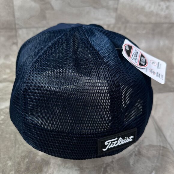 Titleist Monterey Fitted Hat Golf Cap Navy Black - New Pick Your Size! - Picture 3 of 15